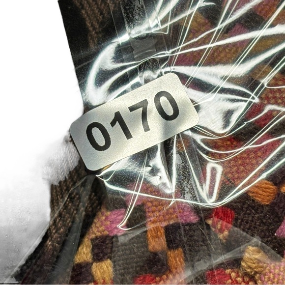 VTG Y2K Tweed Artsy Abstract Multi Pattern Colorful Blazer Anthro Britt Ryan 6 - Picture 13 of 13